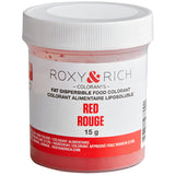 Red Fat Dispersible Powdered Color Roxy & Rich