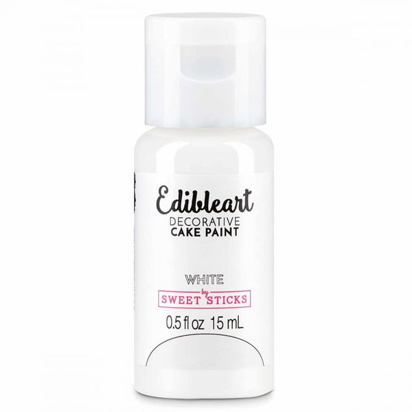 White Edible Art Decorative Cake Paint 15 ml