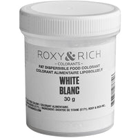 White Fat Dispersible Powdered Color Roxy & Rich