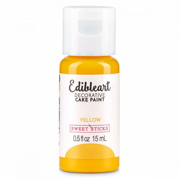 Yellow Edible Art Decorative Cake Paint 15 ml